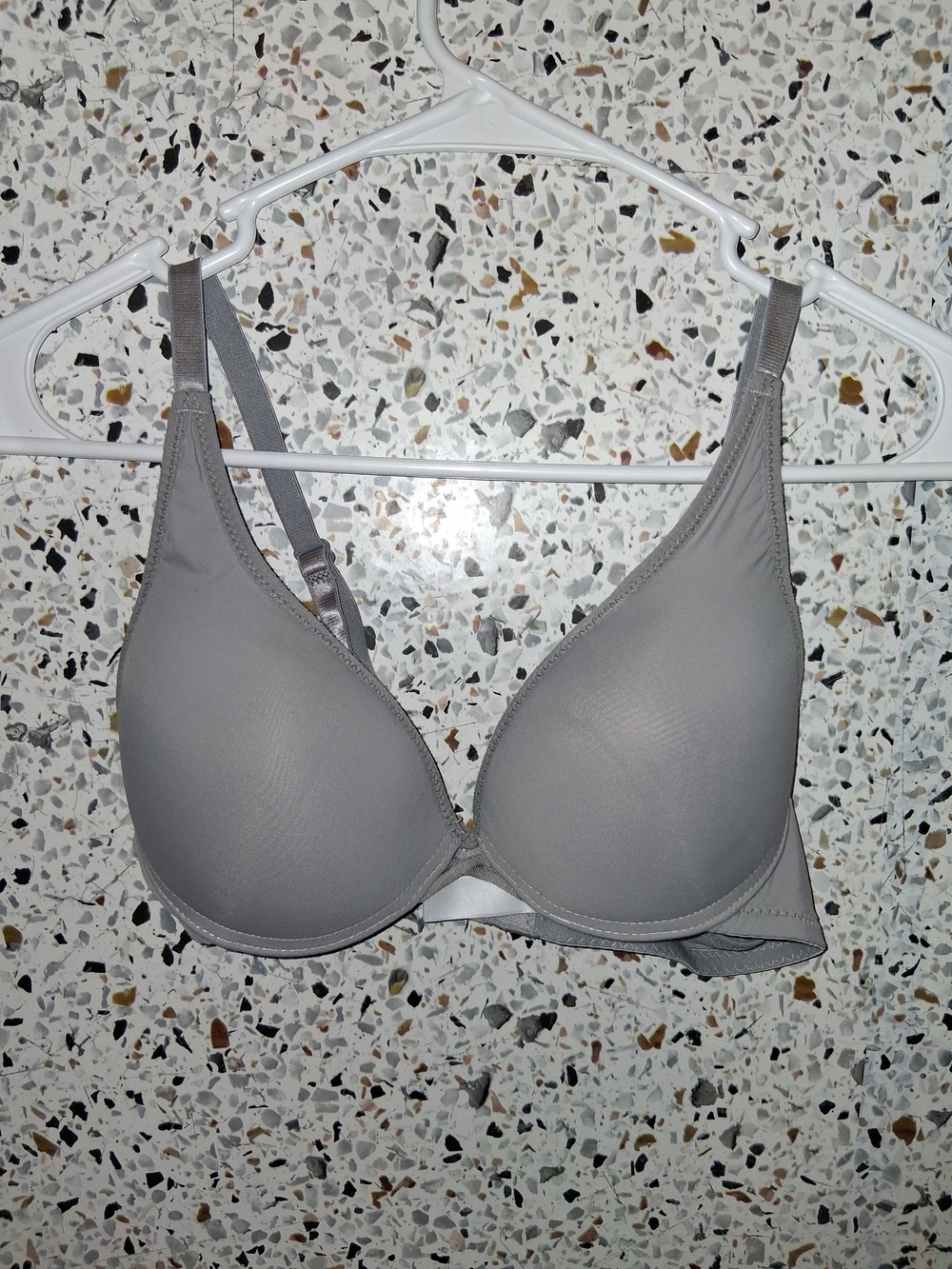 Rachel Zoe Light Gray Molded T-Shirt Bra